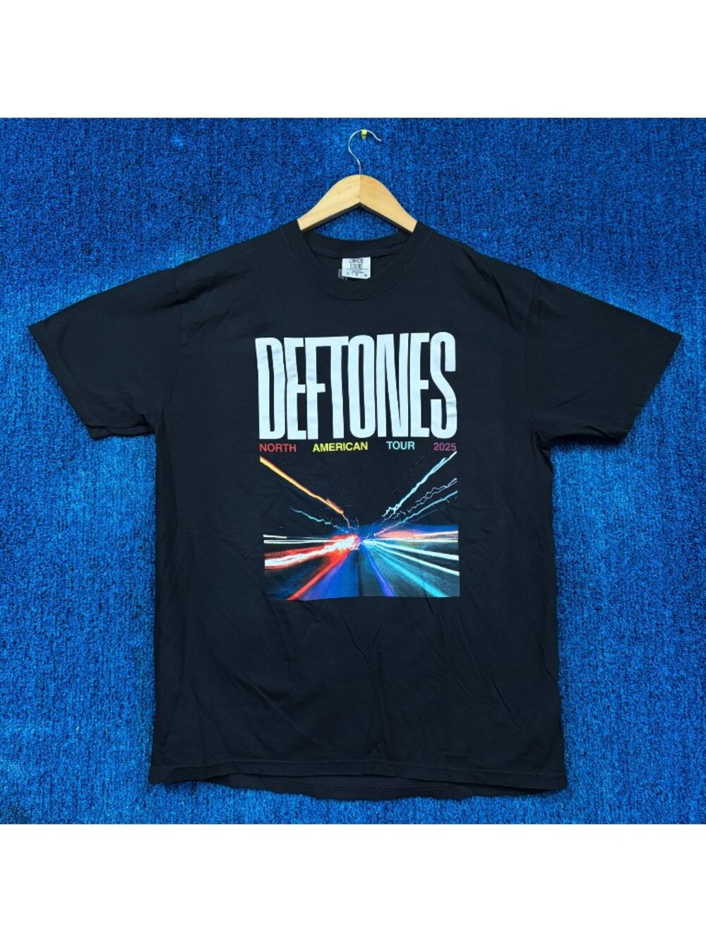 Deftones North American Tour Rock T-Shirt Size Large